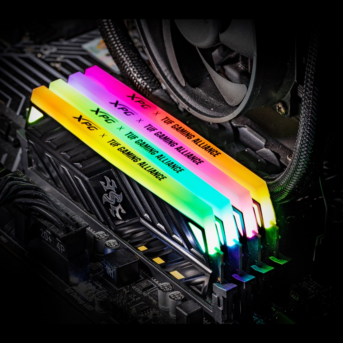 Ram Desktop Adata XPG Spectrix D60G RGB (AX4U300038G16A-ST60) 8GB (1x8GB) DDR4 3000Mhz