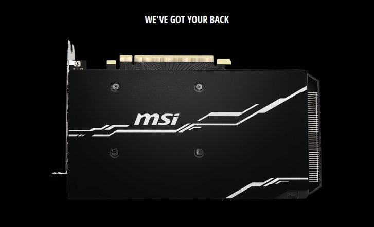 Card màn hình MSI RTX 2060 Super ARMOR OC (8GB GDDR6, 256-bit, HDMI+DP, 1x8-pin)