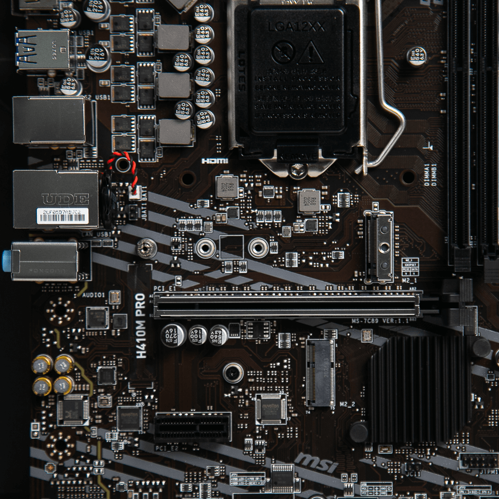 Mainboard MSI H410M PRO (Intel H410, Socket 1200, m-ATX, 2 khe RAM DDR4)