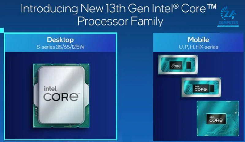 Giới thiệu về bộ xử lý Intel Core thế hệ thứ 13