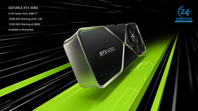 Sự ra mắt của Nvidia GeForce RTX 4080