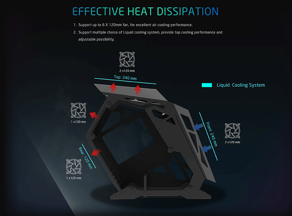 XIGMATEK ZEUS M SPECTRUM (EN44023) - RGB PREMIUM GAMING CASE