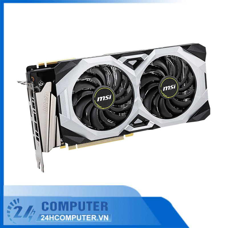 Card màn hình MSI RTX 2070 Super VENTUS OC (8GB GDDR6, 256-bit, HDMI+DP,  1x8-pin + 1x6-pin)