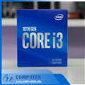 CPU Intel Core i3-10100, 4 nhân 8 luồng, 6MB Cache, 65W