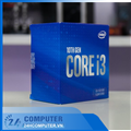 CPU Intel Core i3-10100, 4 nhân 8 luồng, 6MB Cache, 65W