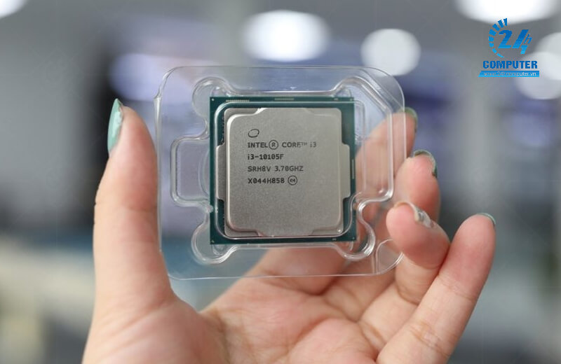 CPU I3 10105F sở hữu thiết kế nhỏ gọn