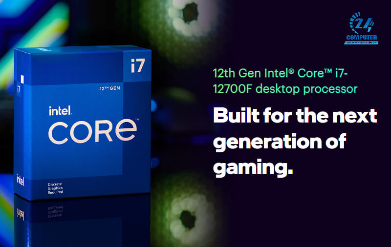 CPU Intel Core I7 12700F cho hiệu suất vượt trội