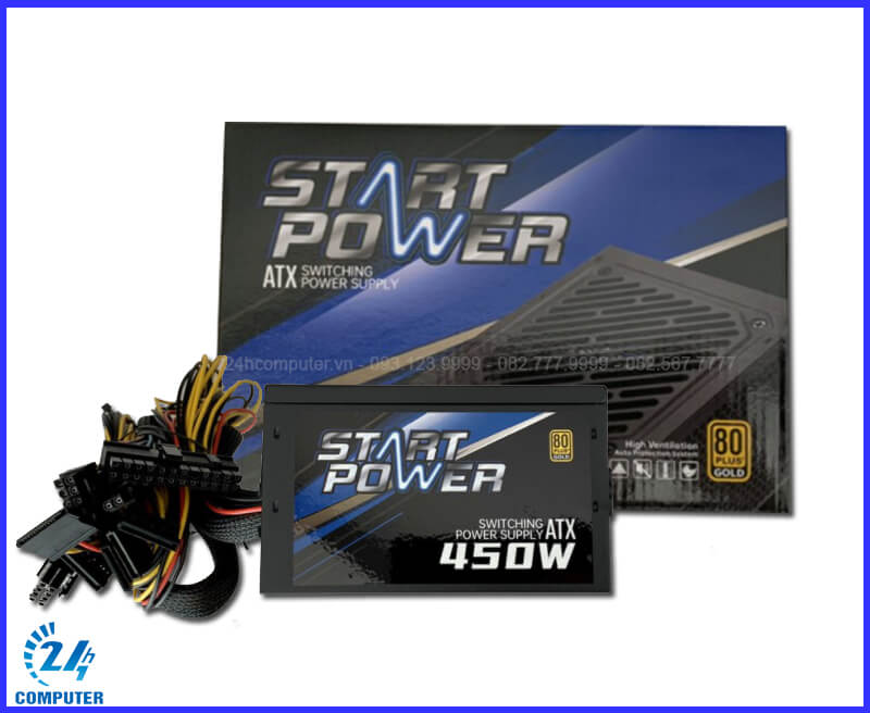 Nguồn máy tính Star Power 450W thiết kế vượt trội