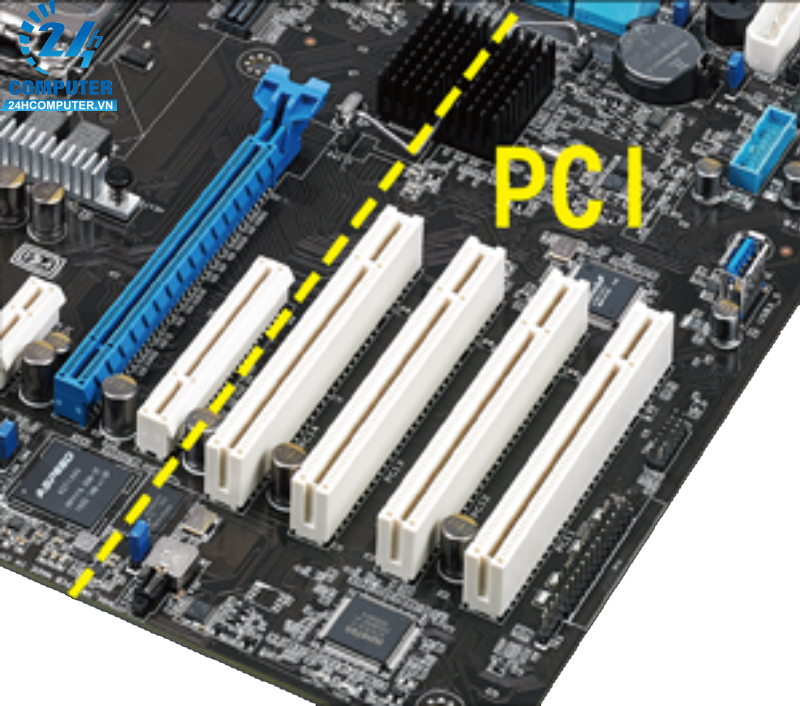 Mainboard Asus P10S-X hỗ trợ PCI