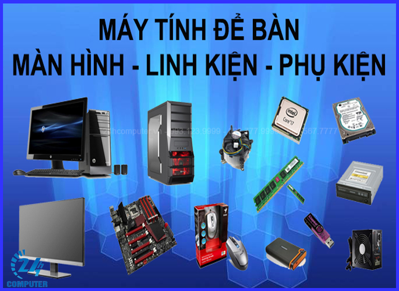 Dịch vụ thu mua máy tính cũ tại Hải Phòng của 24H Computer