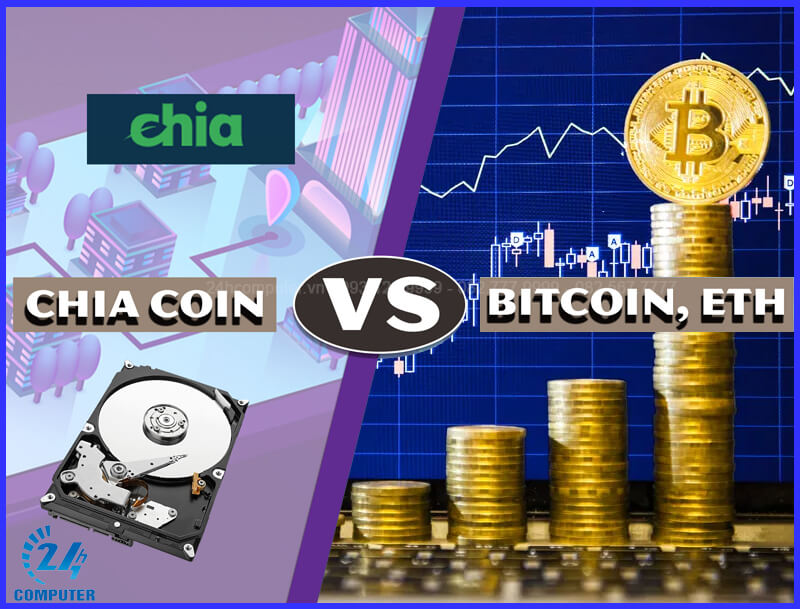 Sự khác nhau của Chia Coin và Bitcoin