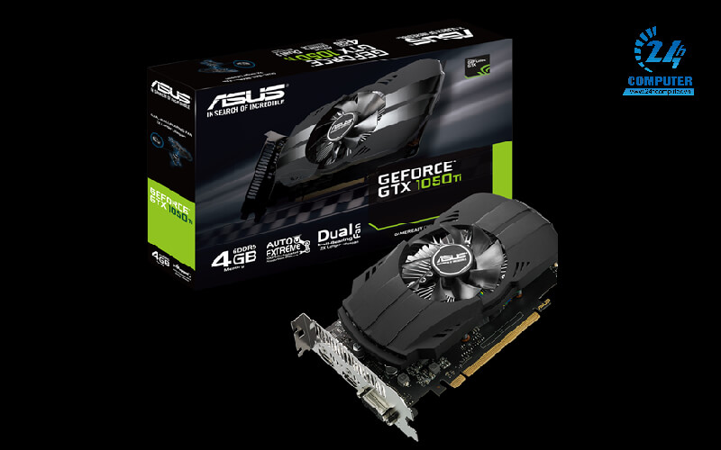 Card đồ họa: Asus Geforce GTX 1050Ti 4GB GDDR5 Cerberus OC