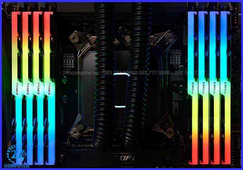 RAM Desktop Gskill Trident Z RGB hỗ trợ Overlocking