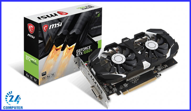 Card màn hình MSI GTX 1050Ti 4GT OCV1