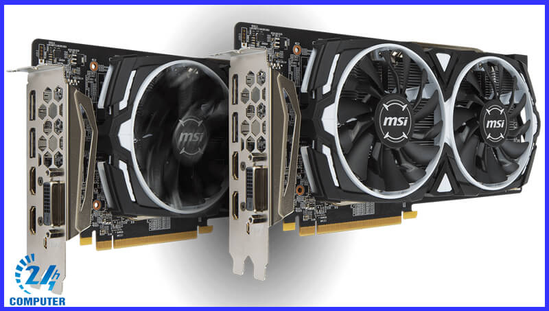 VGA MSI Radeon RX 580 ARMOR 8G OC áp dụng công nghệ ZERO FROZR-STAY