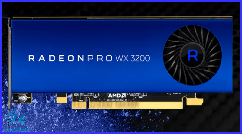 Thiết kế tuyệt đỉnh của Card Màn Hình AMD Radeon Pro WX 3200 