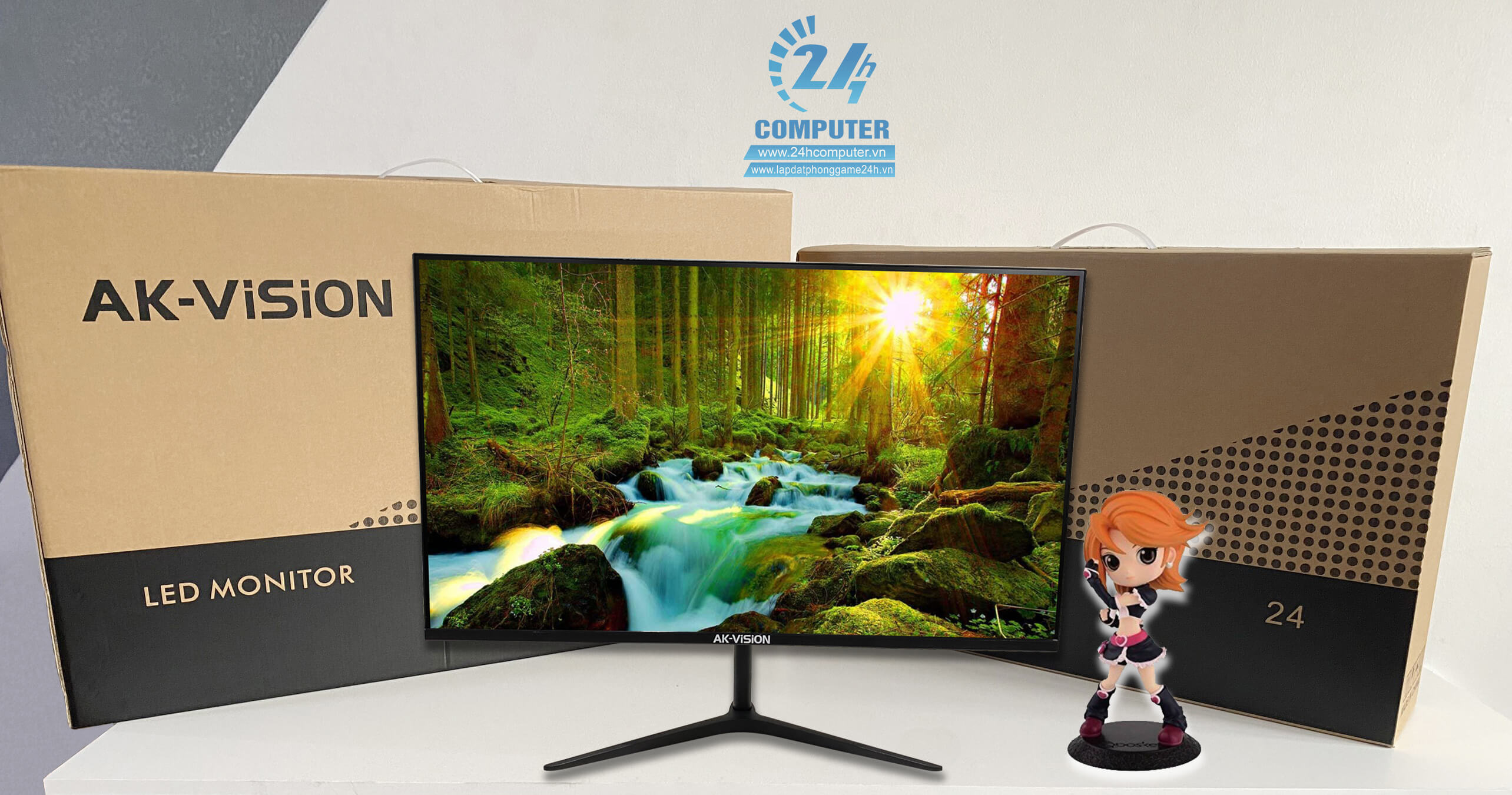 Hình ảnh màn hình AK-Vision phẳng đẳng cấp