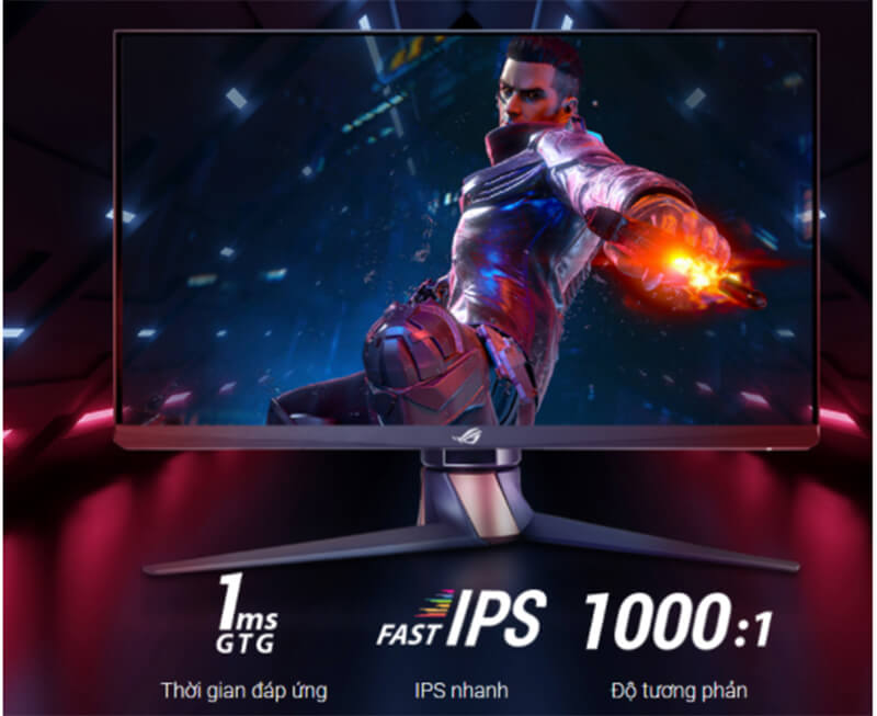 Màn hình Asus ROG SWIFT PG259QN với tấm nền ASUS Fast IPS