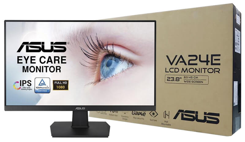 Màn hình ASUS VA24EHE với phong cách thiết kế đẳng cấp