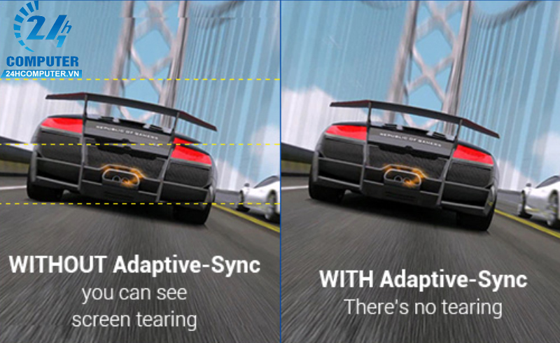 Công nghệ Adaptive-Sync cho trải nghiệm chơi game mượt mà