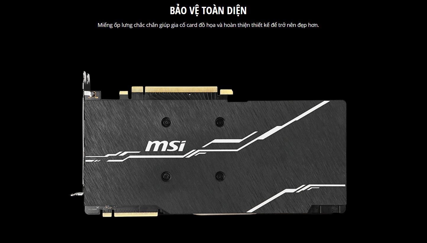 Card màn hình MSI RTX 2060 Super VENTUS OC (8GB GDDR6, 256-bit, HDMI+DP, 1x8-pin)