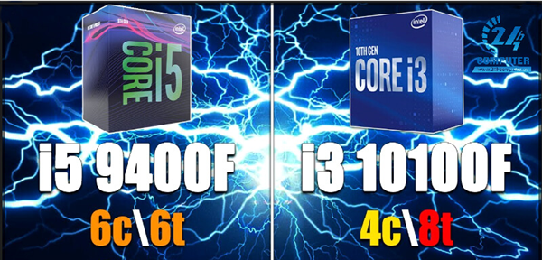 Core i5 9400F và Core i3 10100F dòng nào mang lại hiệu suất tốt hơn?