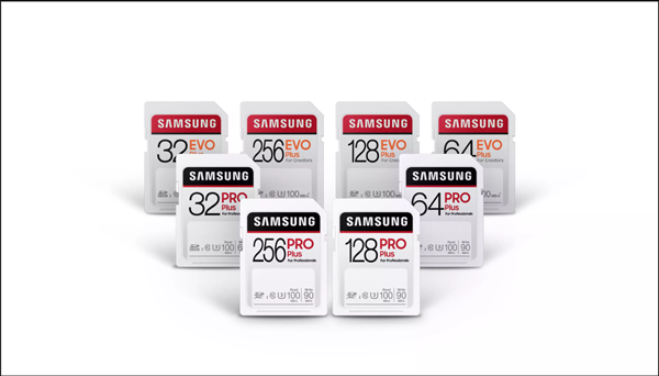 Samsung ra mắt dòng thẻ SD Pro Plus và Evo Plus mới cho các nhà sáng tạo nội dung