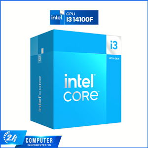 1/1  CPU INTEL CORE I3-14100F (UP TO 4.7GHZ, 4 NHÂN 8 LUỒNG, 12MB CACHE)