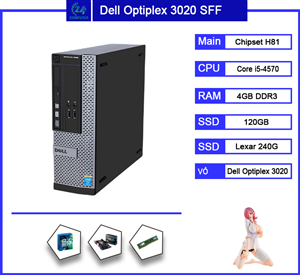 Bộ PC đồng bộ Dell Optiplex 3020 SFF
