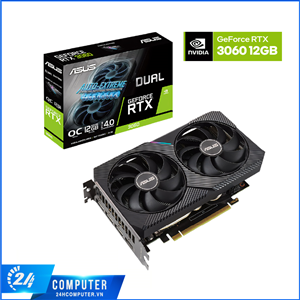 Card màn hình ASUS Dual GeForce RTX 3060 OC Edition 12GB V2