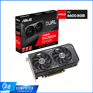 Card màn hình ASUS Dual Radeon RX 6600 V2 8GB GDDR6