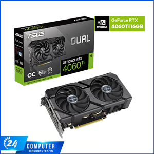 Card Màn Hình ASUS DUAL RTX 4060 TI O8G