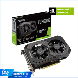 Card màn hình ASUS TUF Gaming GeForce GTX 1650 V2 OC Edition 4GB GDDR6