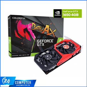 Card màn hình Colorful GeForce GTX 1650 4GB GDDR6 NB 4GD6-V