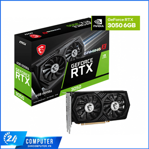 CARD MÀN HÌNH MSI RTX 3050 VENTUS 2X 6G OC