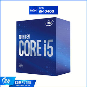 CPU Core™ i5-10400 (2.9GHz turbo up to 4.3GHz, 6 nhân 12 luồng, 12MB Cache, 65W)