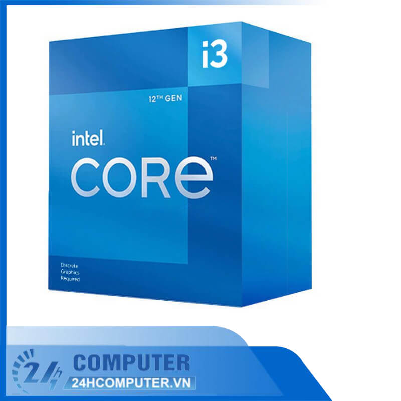 CPU Intel Core i3 12100F Box Chính Hãng (12M, 3.30 Up to 4.30GHz)