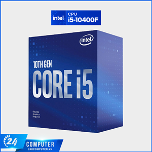 CPU Intel Core i5-10400F (2.9GHz turbo up to 4.3Ghz, 6 nhân 12 luồng, 12MB Cache, 65W) - TRAY