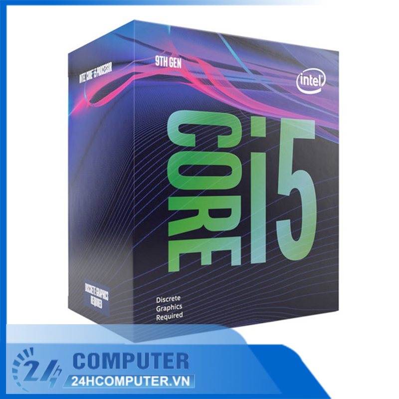 CPU Intel Core i5-9400F, 6 nhân 6 luồng, 9MB Cache, 65W