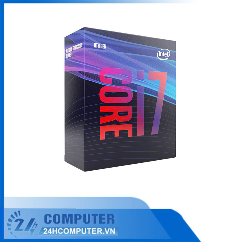 CPU Intel Core i7-9700 (3.0GHz turbo up to 4.7Ghz, 8 nhân 8 luồng, 12MB Cache, 65W) - Socket Intel L