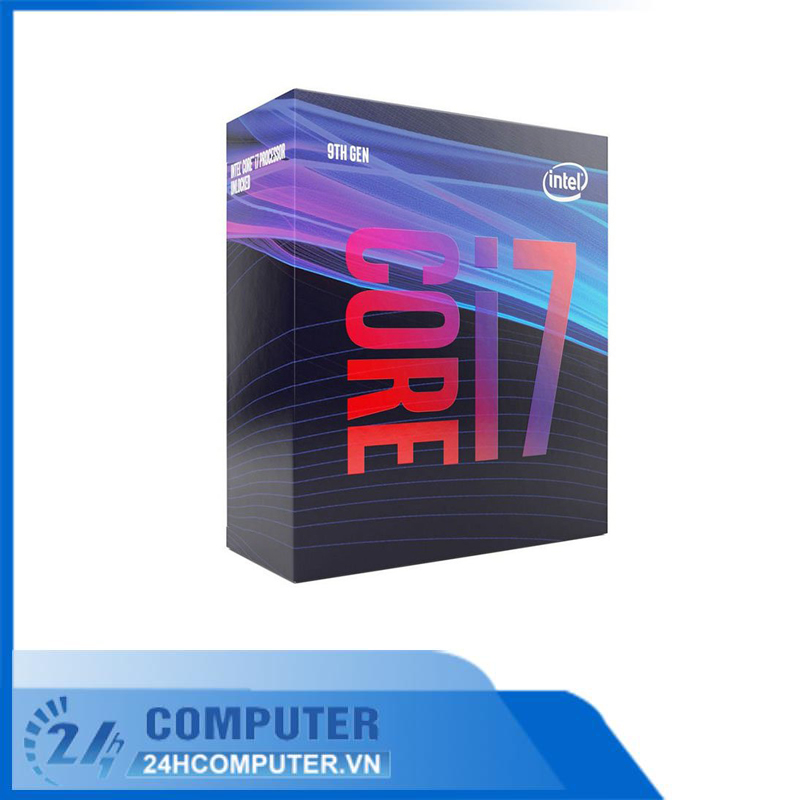 CPU Intel Core i7-9700F (3.0GHz turbo up to 4.7Ghz, 8 nhân 8 luồng, 12MB Cache, 65W) - Socket Intel