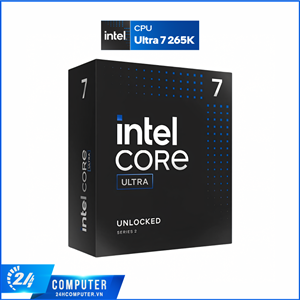 CPU Intel Core Ultra 7 265K (Up to 5.5GHz , 20 nhân - 20 luồng ,30MB Cache, Arrow Lake -S)