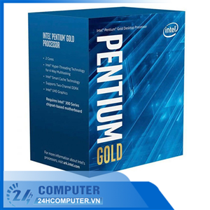 CPU Intel Pentium Gold G5400, 3.7GHz, 2 nhân 4 luồng, 4MB Cache, 58W