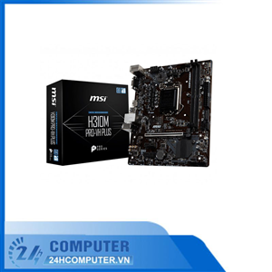 Mainboard MSI H310M PRO - VH Plus (AMD H310, Socket AM4, m-ATX, 2 khe RAM DDR4)