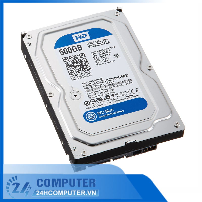 Ổ cứng HDD WD 500GB Blue SATA 32MB Cache