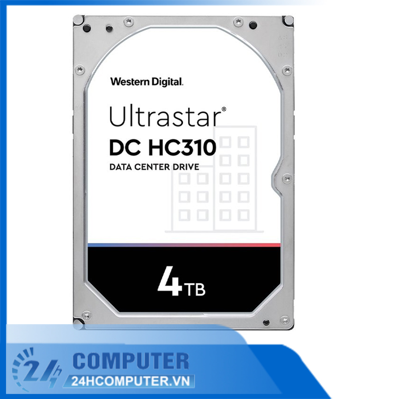 Ổ cứng HDD Western Enterprise Ultrastar DC HC310 4TB 3.5 inch SATA3 6GB/s 7200RPM, 256MB Cache