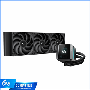 Tản Nhiệt Nước CPU Deepcool MYSTIQUE 360 Black (Màn hình LCD, 3 fan 12cm)