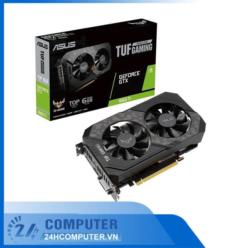 VGA ASUS TUF Gaming GeForce GTX 1660 Ti EVO 6GB GDDR6