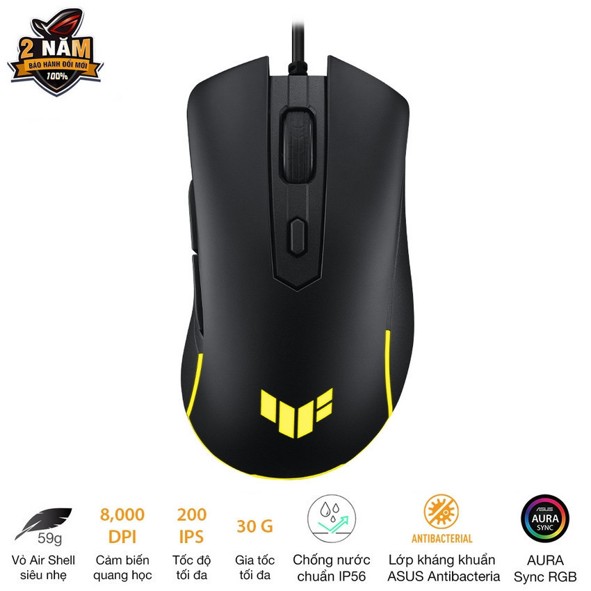 Chuột Gaming có dây ASUS TUF M3 GEN II (TRAY) Chuột Gaming có dây ASUS TUF M3 GEN II (TRAY)