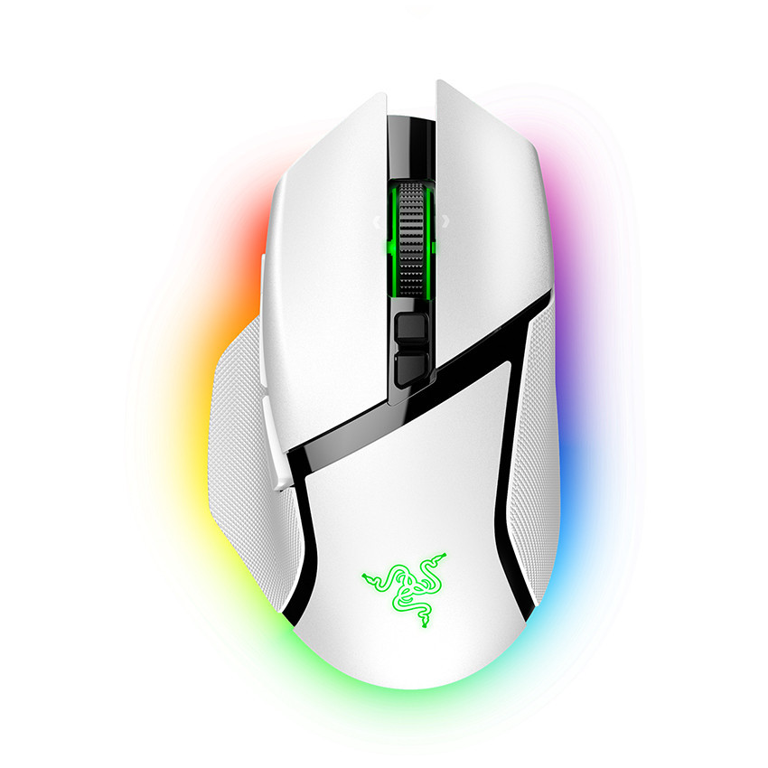Chuột gaming không dây Razer Basilisk V3 Pro White Edition (USB Wireless, RGB) Chuột gaming không dây Razer Basilisk V3 Pro White Edition (USB Wireless, RGB)